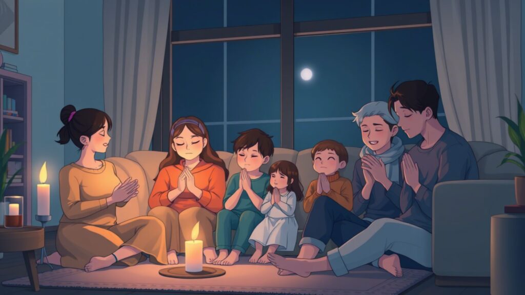 Powerful Night Prayer For Family